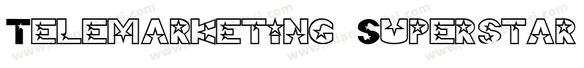 Telemarketing Superstar Italic字体转换